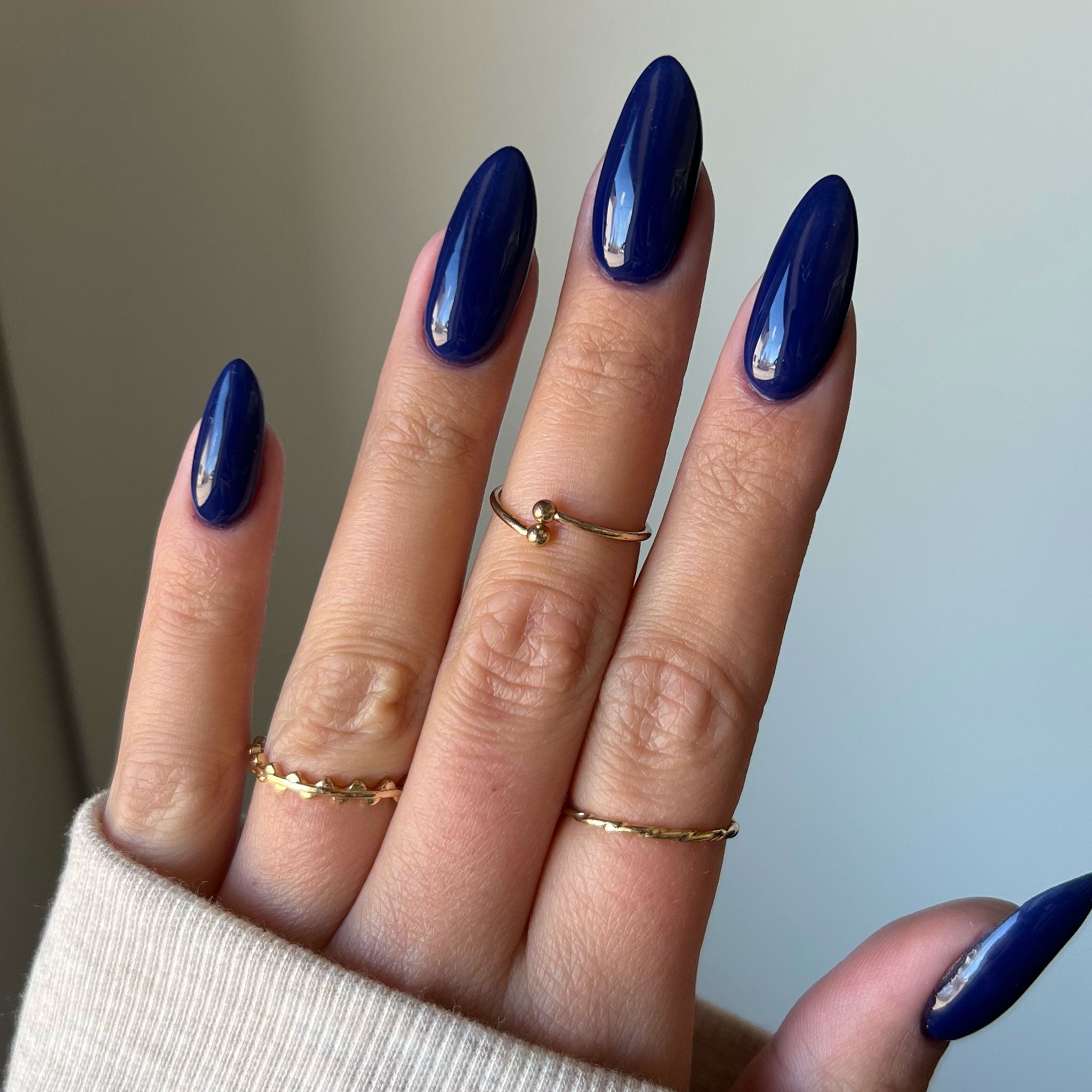 Dusk Navy Blue Nail Powder | Dark Blue Nail Designs | GLAMRDiP ...