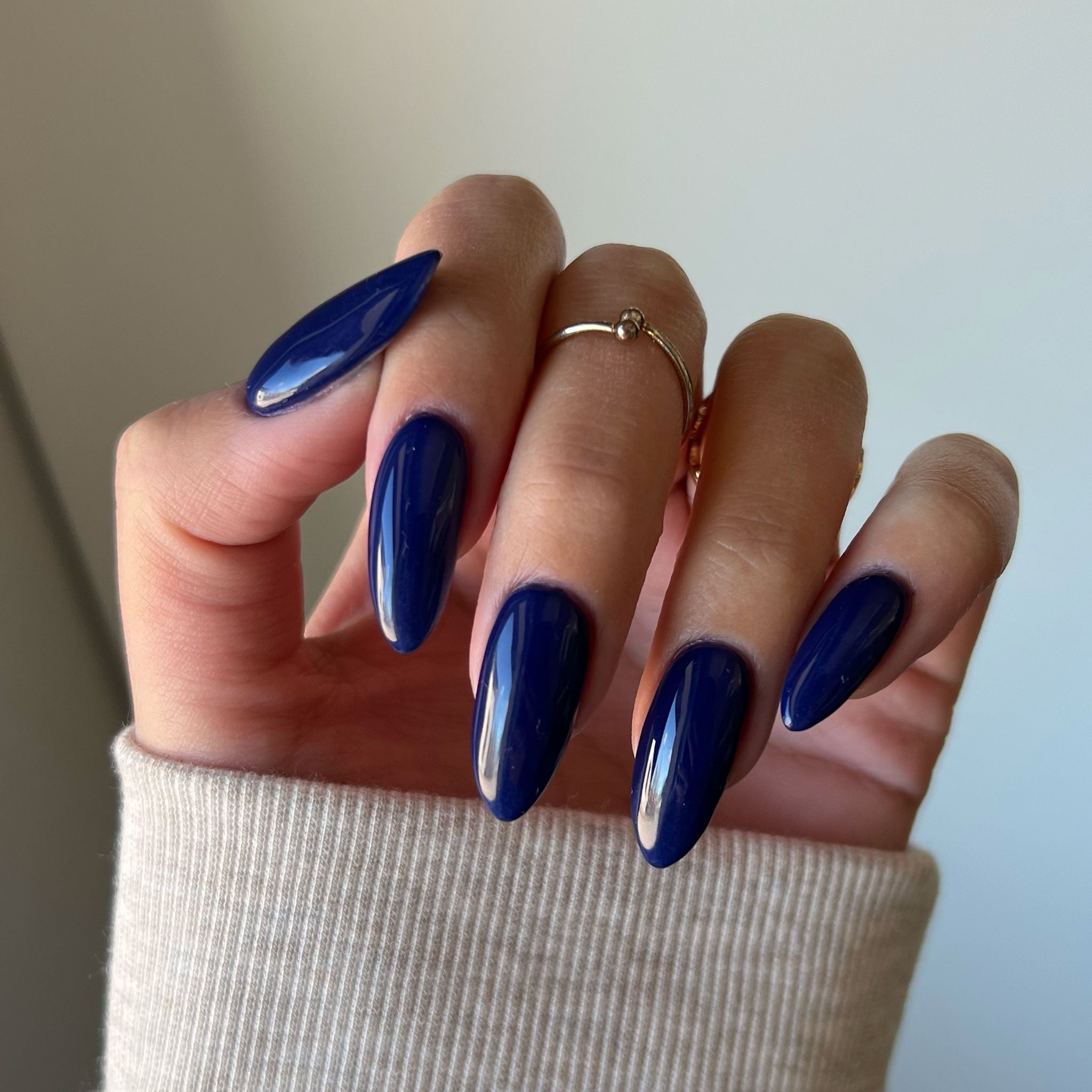 Dusk Navy Blue Nail Powder | Dark Blue Nail Designs | GLAMRDiP ...