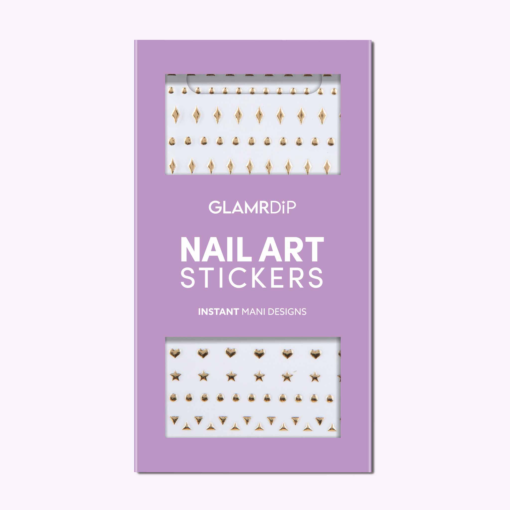 Gold Jewels - Mani Art