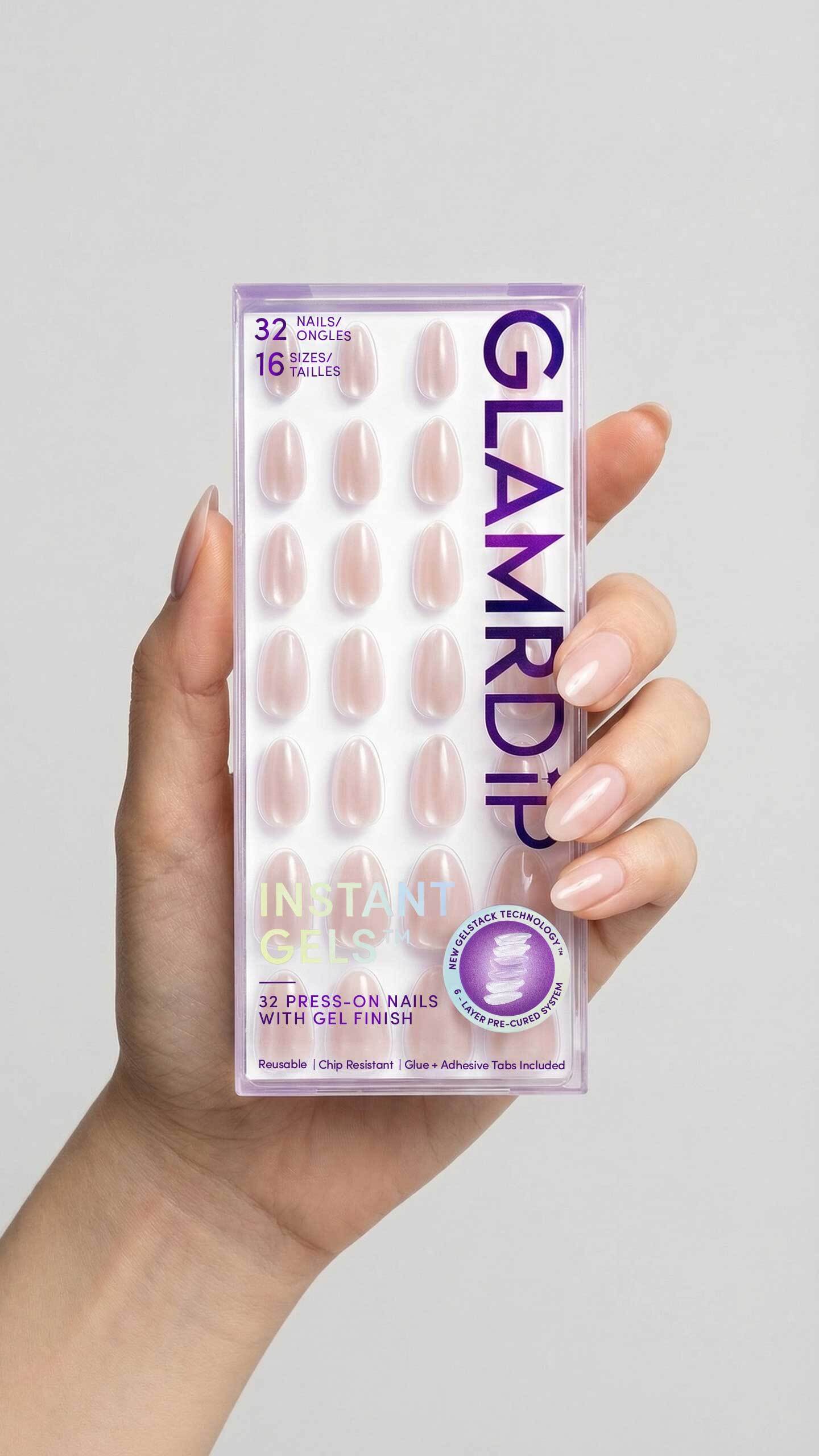 How to apply GLAMRDiP Instant Gels