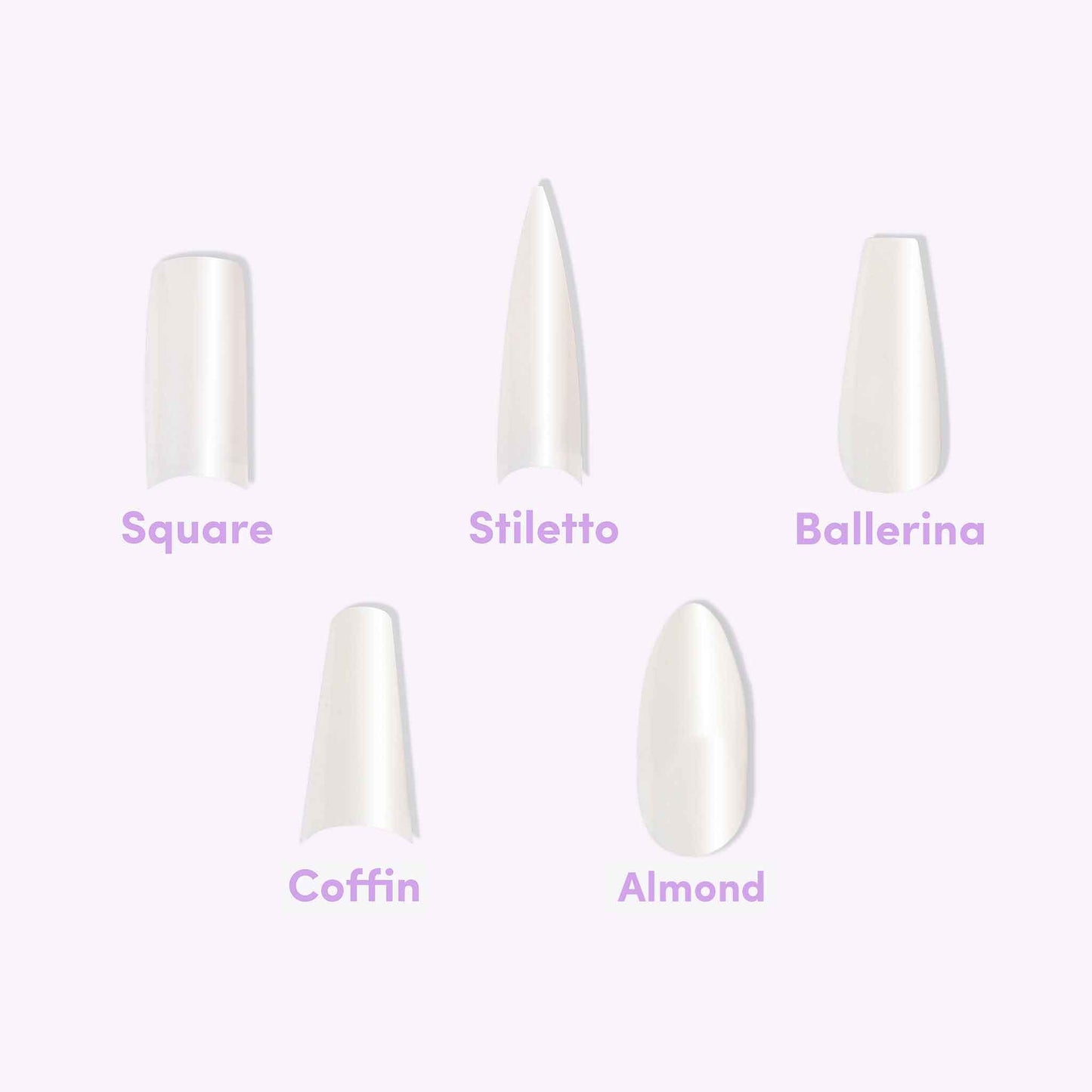 Pre-Shaped Nail Tips