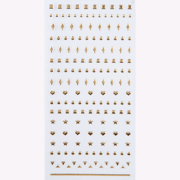 Gold Jewels - Mani Art