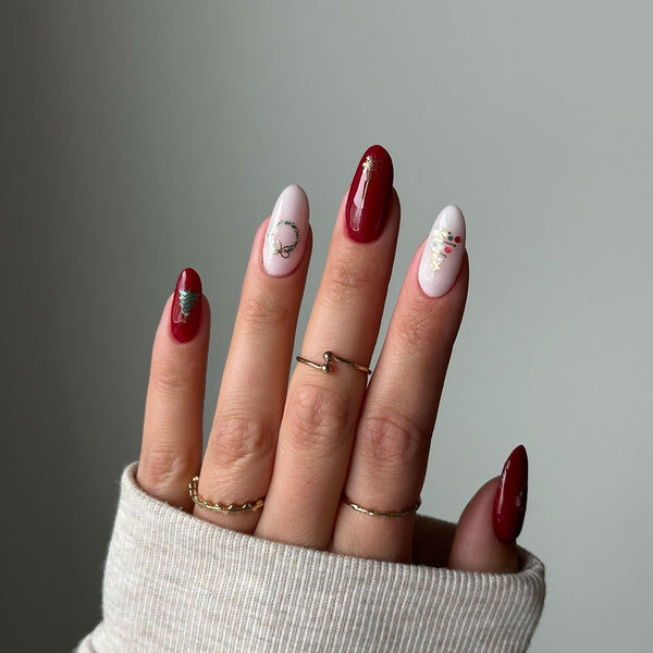 Winter Glam - Mani Art