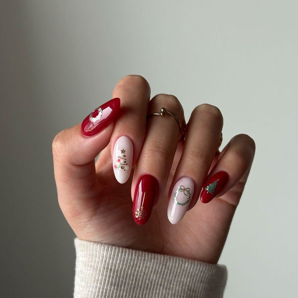Winter Glam - Mani Art