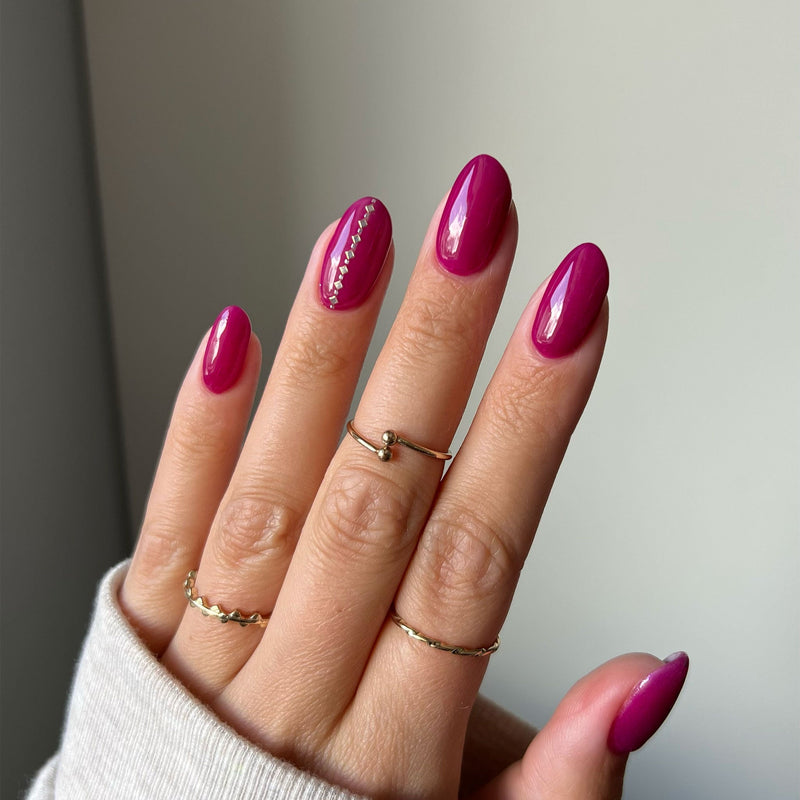 Chain Mani Design Chandelier Chain Mani Art | Instant Nail Art Designs | GLAMRDiP ...